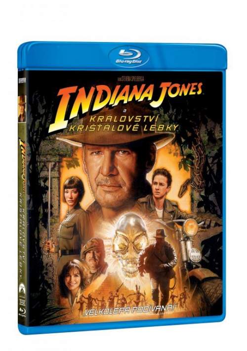 Indiana Jones a království křišťálové lebky Blu-ray