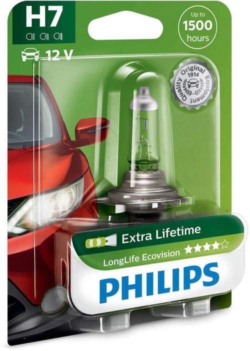 PHILIPS H7 LongLife EcoVision 1 ks