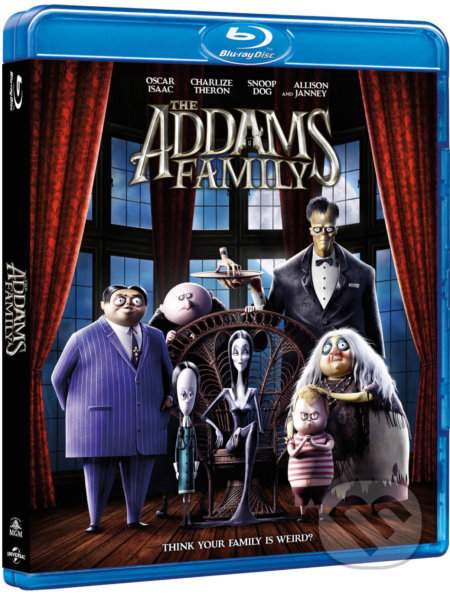 MAGICBOX Rodina Addamsovcov Blu-ray