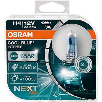 OSRAM H4 cool blue INTENSE Next Gen 64193CBN-HCB 60/55W 12V