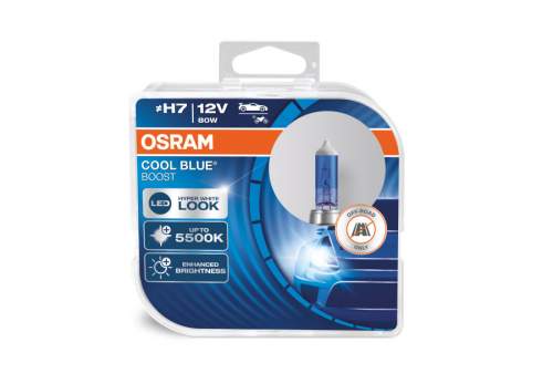 OSRAM H7 Cool Blue Boost, 80W, 2ks