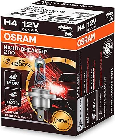 Osram Night Breaker 200 64193NB200 H4 P43t-38 12V 60/55W