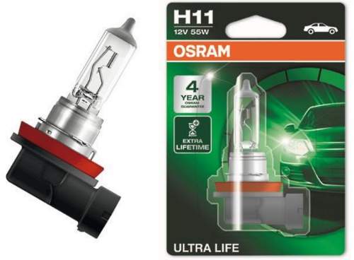 OSRAM H11 64211ULT ULTRA LIFE 55W 12V PGJ19-2