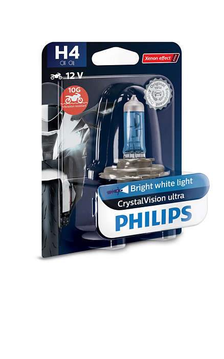 Philips CrystalVision ultra 12342CVUBW H4 P43t-38 12V 60/55W