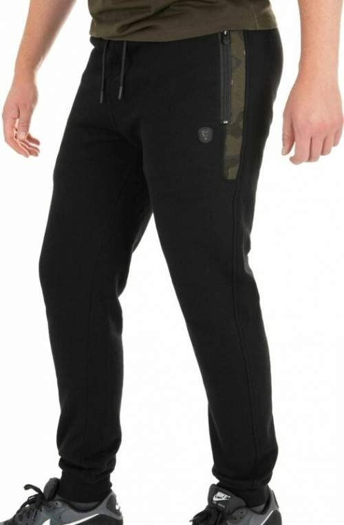 Fox Fishing Kalhoty Black/Camo Joggers 3XL