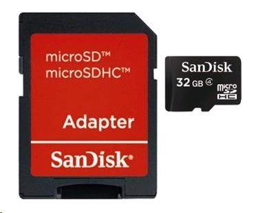 SanDisk MicroSDHC karta 32GB