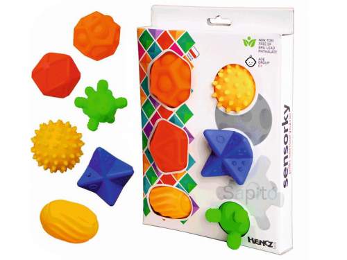 Hencz Toys Senzorické míčky 6 ks