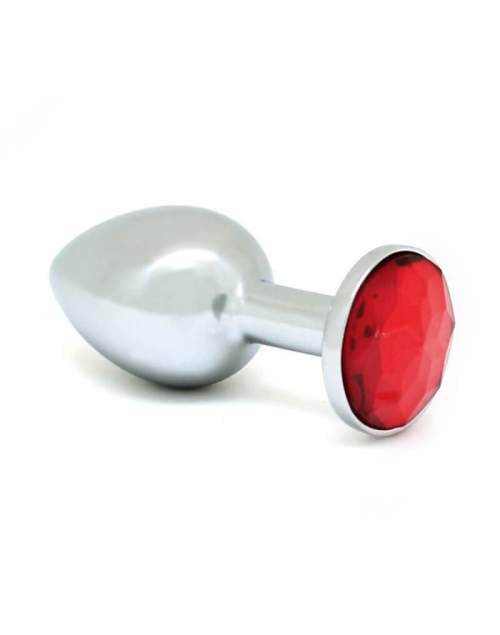 RIMBA BUTT PLUG XS WITH RED CRISTAL