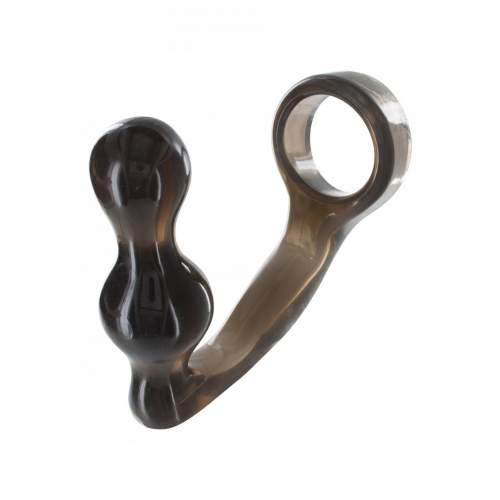 ToyJoy Manpower Plug & Penis Ring, anal lock 12x4,3cm