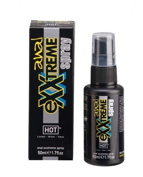 HOT Anal Exxtreme Spray 50 ml, sprej usnadňující anální styk