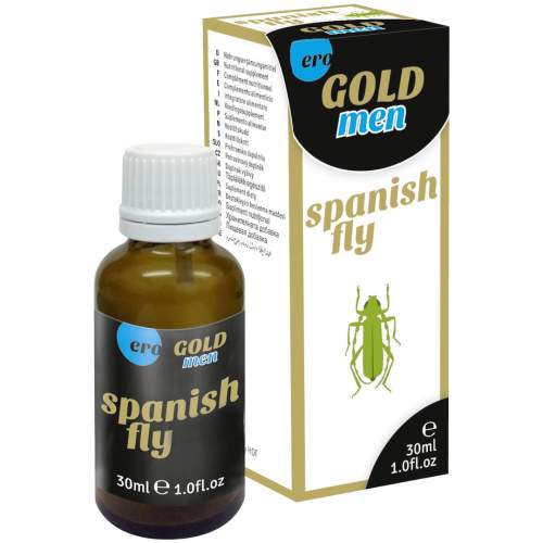 HOT Španělské mušky Spain Fly men GOLD strong 30 ml