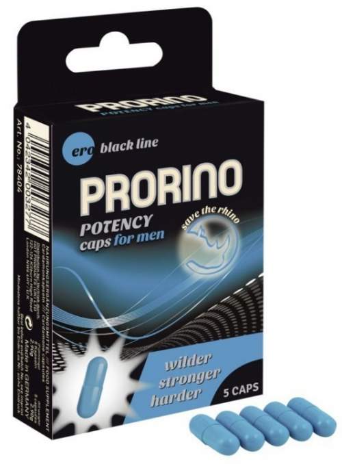 Hot Prorino Potency kapsle pro muže 5 ks