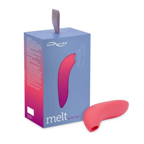 We-Vibe Melt - nabíjecí vodotěsný smart stimulátor klitorisu (korálový)