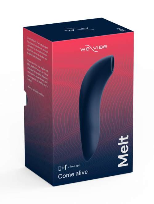 We-Vibe Melt - cordless, waterproof smart clitoris stimulator (blue)
