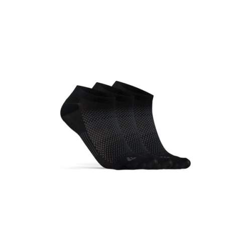 CRAFT CORE Ponožky Dry Footies 3-pack černá 43-45