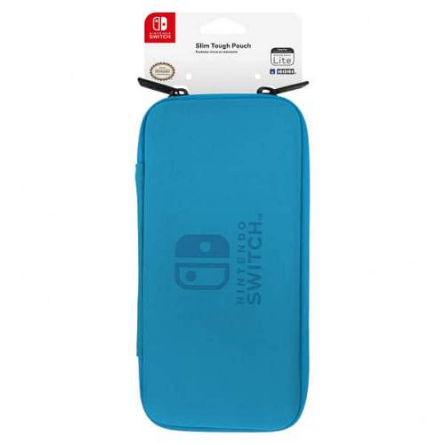 HORI Slim Tough Pouch for Nintendo Switch Lite (Blue)