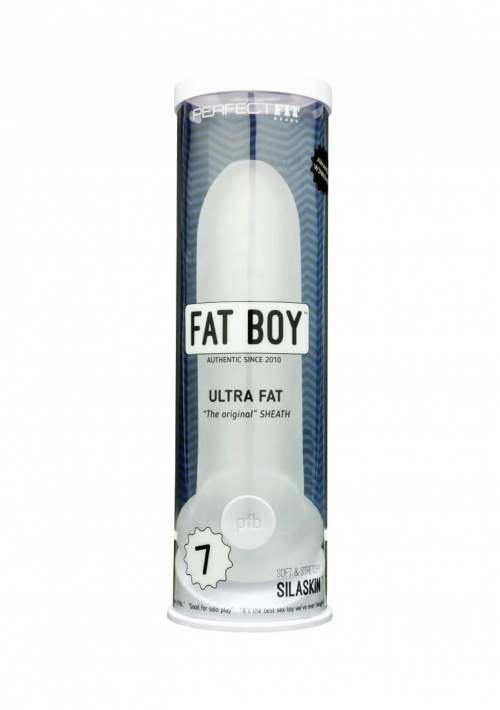 Perfect fit Fat Boy Original Ultra Fat 7 Inch - clear