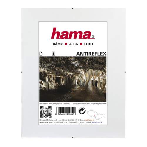 Hama clip-Fix, antireflexní sklo, 50 x 60 cm