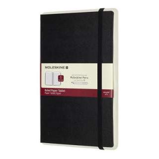 MOLESKINE: Moleskine Smart Writing Paper Tablet Black Large Ruled Hard