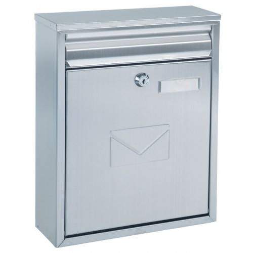 COMSAFE Poštovní schránka COMO stříbrná