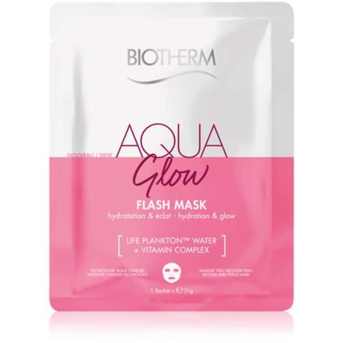 Biotherm Aqua Glow Flash Mask Maska Na Obličej 50 ml