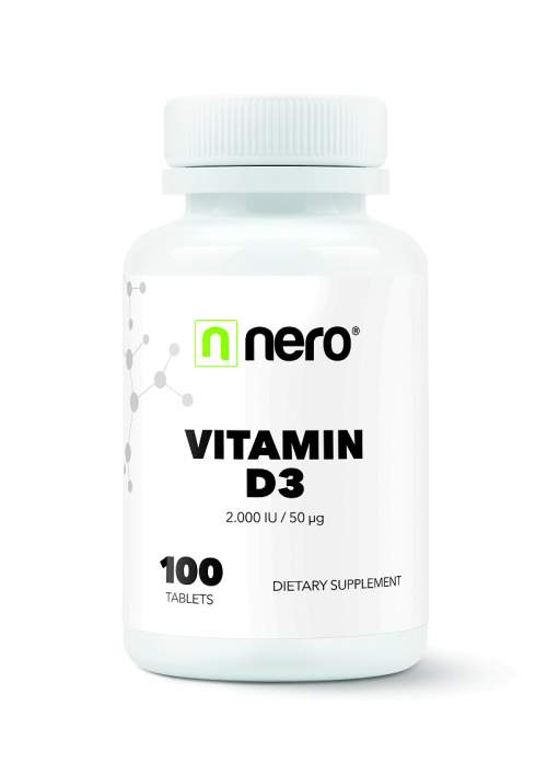 Nero Vitamin D3 2000 IU 100 kapslí