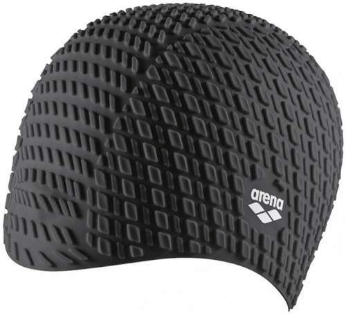 ARENA-Bonnet silicone cap Černá
