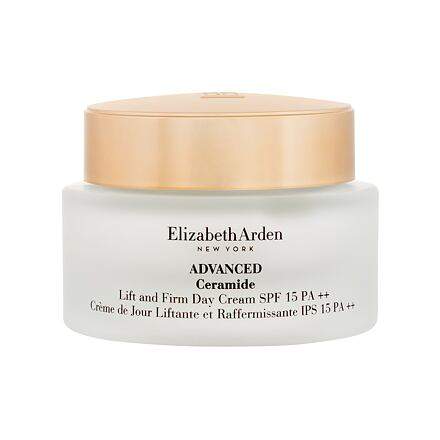 Elizabeth Arden Ceramide Advanced Lift and Firm Day Cream SPF15 zpevňující denní pleťový krém 50 ml pro ženy
