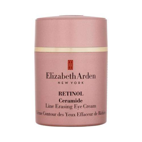 Elizabeth Arden Ceramide Retinol Line Erasing Eye Cream 15 ml vyhlazující a rozjasňující oční krém pro ženy