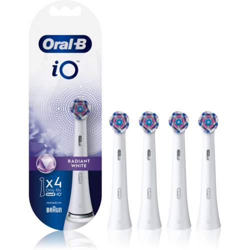 Oral-B iO Radiant White Kartáčkové Hlavy, 4 ks