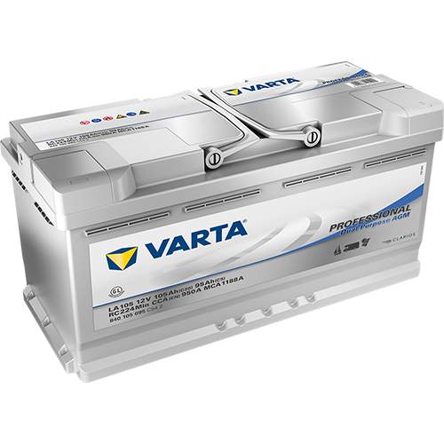 VARTA Professional Dual Purpose AGM 12V 105Ah 950A LA105