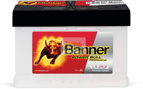 Autobaterie Banner Power Bull PROfessional P77 40, 77Ah, 12V 680A
