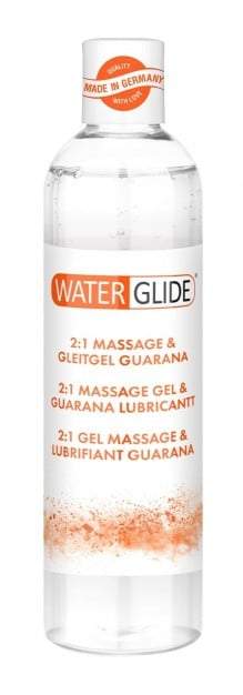 WaterGlide 2v1 Massage and Lubricant Guarana 300 ml