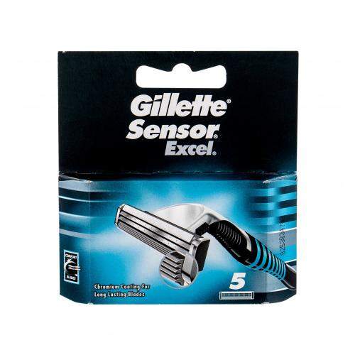 Gillette Sensor Excel náhradní břit 5 ks pro muže
