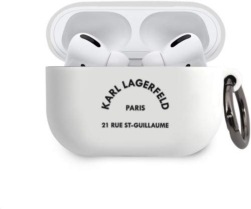 Karl Lagerfeld KLACAPSILRSGWH pro Airpods Pro