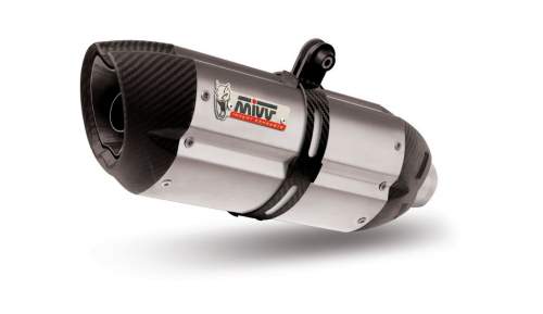 Mivv Suono Stainless Steel / Carbon Cap pro KTM LC4 640 Adventure (2003 > 2006) (KT.006.L7)
