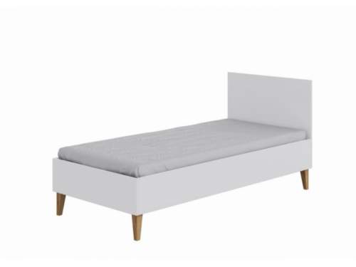 Dětská postel s čelem 80x180 cm barva: Bílá