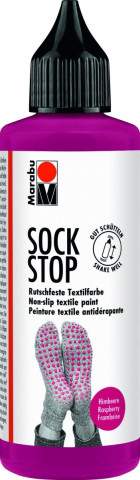Marabu Sock Stop Protiskluzová - malinová 90ml