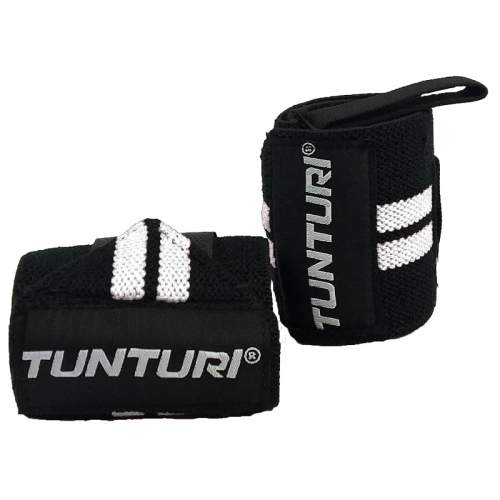 Tunturi Bandáže zápěstí TUNTURI Wrist Wraps bílé - pár