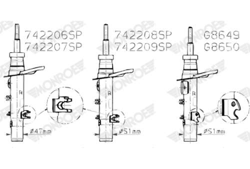 MONROE 742207SP