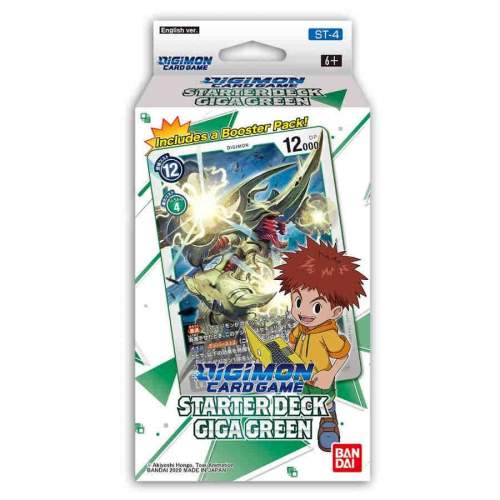 Blackfire Digimon Card Game - Giga Green