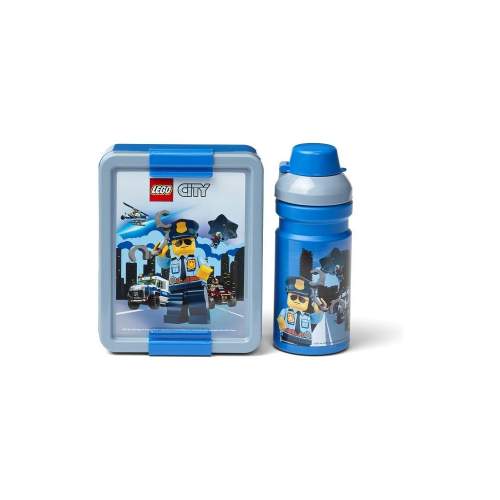 LEGO City svačinový set modrá