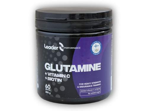 Leader performance Glutamine + Vitamin C + Biotin 300g