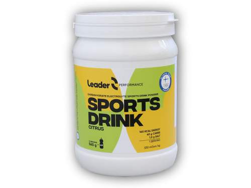 Leader Sports Drink 560g Varianta: citrus