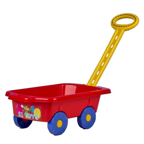 BAYO Dětský vozík Vlečka BAYO 45 cm červený