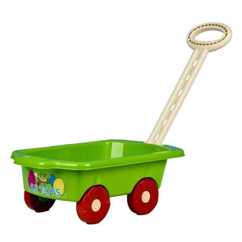 BAYO Dětský vozík Vlečka 45 cm zelená