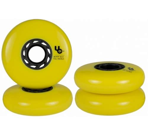 Powerslide Undercover Team Yellow (4ks), 86A, 80