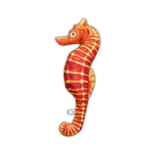 Gaby Polštář Mořský koník mini - Červený 40 cm