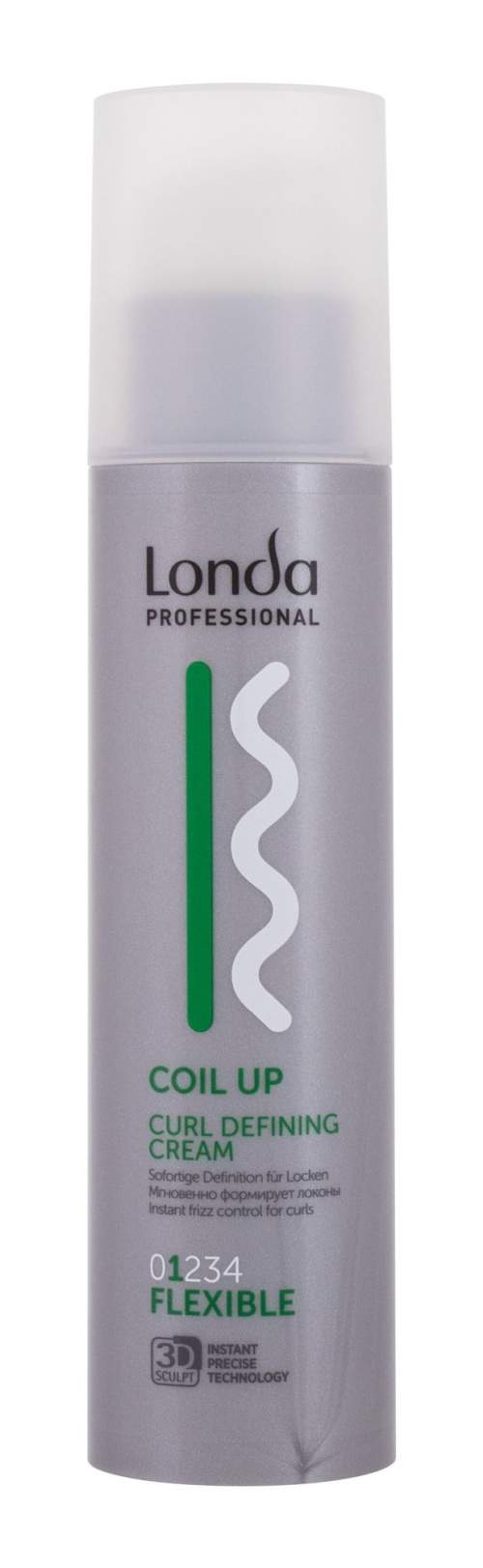 Londa Professional Coil Up Curl Defining Cream 200 ml gelový krém pro definici kudrnatých vlasů pro ženy