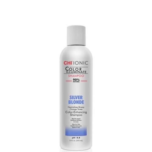 Farouk System CHI Ionic Color Illuminate Shampoo Silver Blonde Color-Enhancing Shampoo 355 ml